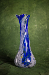 Mid-Century Waves Murano Vase